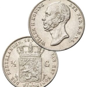 1/2 gulden 1847  FR/ZFR