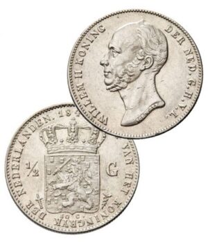 1/2 gulden 1847  FR/ZFR