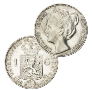 1 gulden 1908  ZFR+