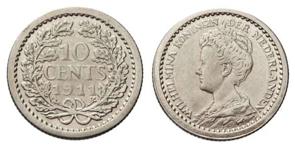 10 cent wilhelmina bontkraag541
