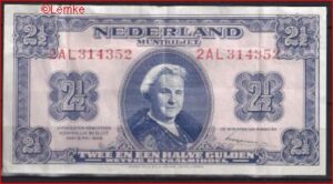 2 1/2 gulden 15-1c 1949 ZFR
