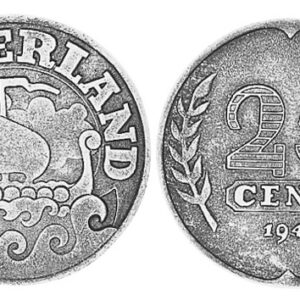 25 cent 1942 PR/XF