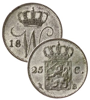 25 cent 1824 Brussel  ZFR-