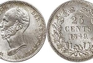 25 cent 1849  ZFR/PR