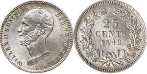 25 cent 1848 ZONDER PUNT FR-