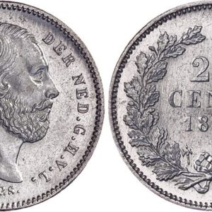 25 cent 1890 met punt ZFR