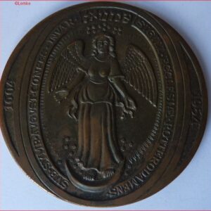 Penning 350 jaar Lutherse Gemeente, Rotterdam 1954