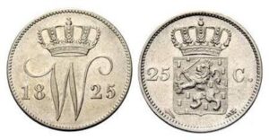 5 cent 1827 Utrecht PR/XF