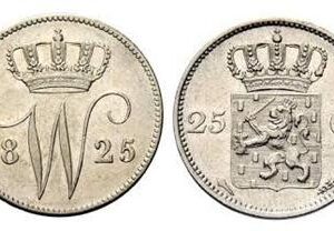 5 cent 1827 Utrecht  PR/XF