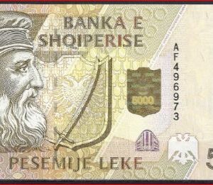 5000 leke  P66-a  1996  UNC