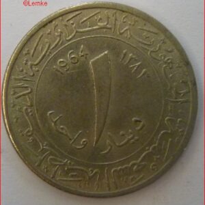 1 Dinar 1964 KM 100 XF+