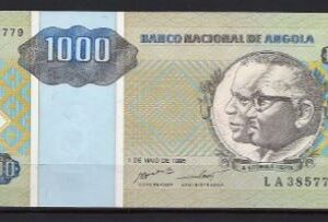 1000 Kwanzas 1995  P 135  UNC