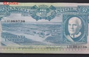 50 Escudos 1962 P 93 UNC