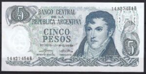 5 pesos 1974 P 294 UNC