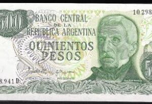 500 pesos 1977  P 303-c  UNC