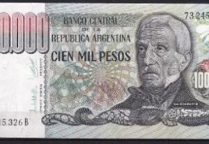 100.000 pesos 1979  P 308-a  UNC