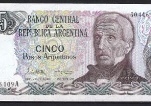 5 pesos 1983  P 312-a  UNC
