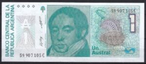 1 austral 1985  P 323-b1  UNC