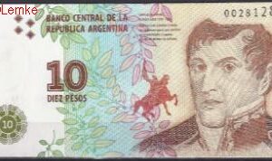 10 Pesos 2016  P 360  UNC
