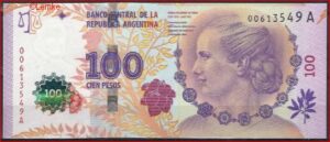 100 Pesos 2012 P 358-a UNC