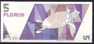 5 florin  P6  1990  UNC