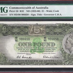 1 pound  P30  1953/1960  aUNC