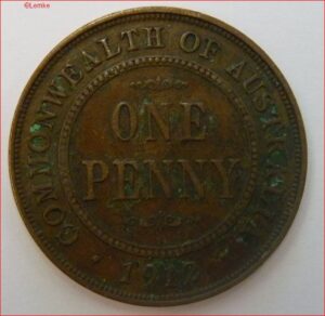 One Penny 1912  KM 23  ZFR