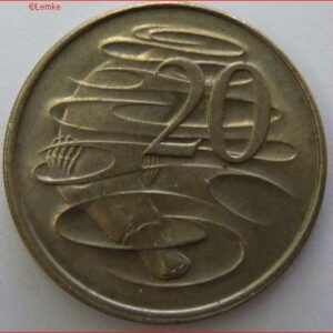 20 Cents 1967 KM 66 PR/XF