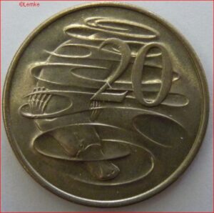 20 Cents 1974  KM 66  UNC