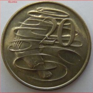 20 Cents 1974 KM 66 UNC