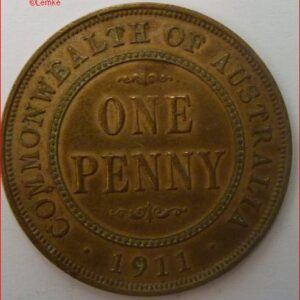 One Penny 1911 KM 23 UNC