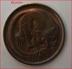 1 Cent 1972  KM 62  UNC