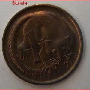 1 Cent 1972 KM 62 UNC