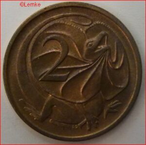 2 Cents 1972  KM 63  UNC