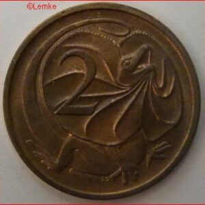 2 Cents 1972 KM 63 UNC