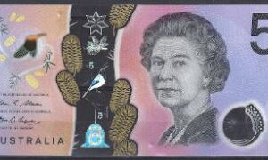 5 dollar  P62  2016  UNC