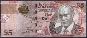 5 Dollars 2013 P 72A UNC