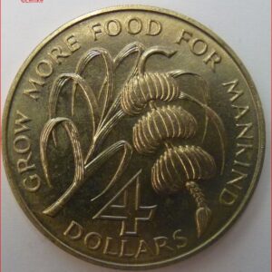 4 Dollars 1970  KM A9  UNC