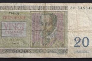 20 francs  P132-B  1956  Fr