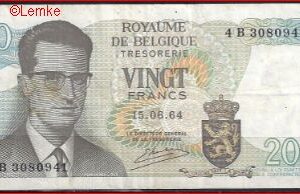 20 francs  P138 (18)  1964  Pr.