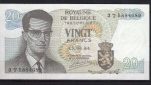 20 francs  P138  1964  UNC