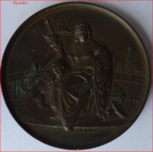 Medal Provincial Exposition of East Flanders, Gent 1899