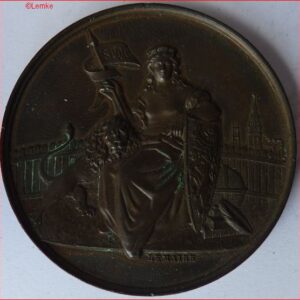 Medal Provincial Exposition of East Flanders, Gent 1899