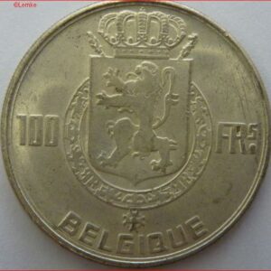 100 Frank 1950 KM 138.1 PR/XF Zilver