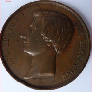 Medal Kroonprins Leopold, Hertog van Branbant 1853
