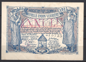 1 Franc  Notgeld WW I  1915  Pr