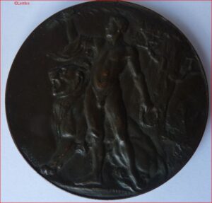 Medal 27e Belgisch Turnbondsfeest Antwerpen 1903