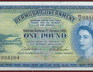 1 Pound 1-10-1966  P 20-d  aUNC