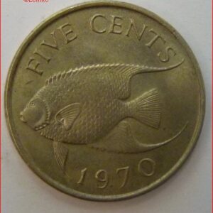 5 Cents 1970  KM 16  UNC