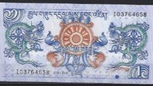 1 ngultrum  P27-a  2006  UNC